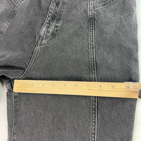 We The Free Jeans Women's 29x32* Florence High Rise Flare Black Denim Tag 30 - Picture 14 of 16